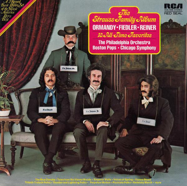 

LP Record VARIOUS Strauss Family Album VCS7098 RCA 1972 US Classical Used