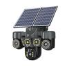 360-Degree Solar Camera Monitor with HD Night Vision and No-Network Operation