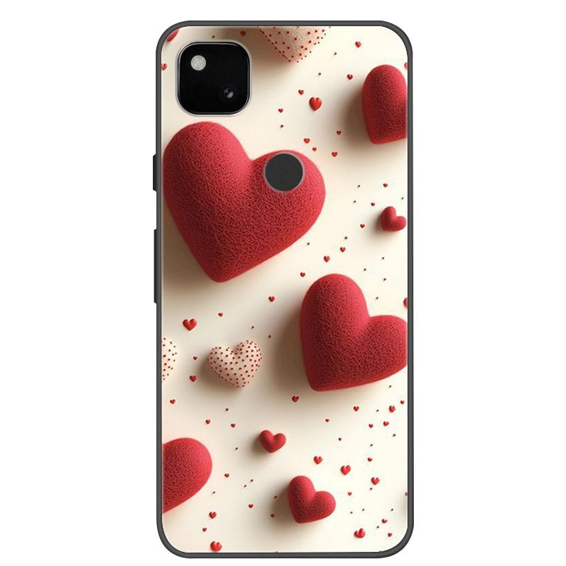 

Silicone Case For Google Pixel 4A Case Silicone Pixel4A Back Cover Phone Case For Google Pixel 4 A 4A 4G 5G 6A 6 Pro Soft Cases Google Pixel 4a