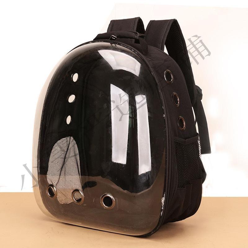 

2024 Новая прозрачная сумка-переноска для кошек в виде космической капсулы, дышащий рюкзак для прогулок, сумка для питомца, портативная сумка для кошки, сумка для зоотоваров Transparent no side black 1.50kg use