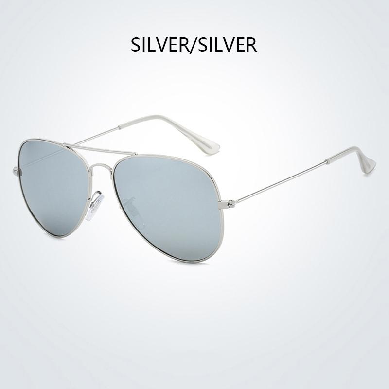 

Класичні чоловічі сонцезахисні окуляри Pilot Polarized Vintage Metal Ray Sun Glasses Women Mirror Colours Driving Male Shades UV400