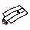 Black Motorcycle Rear Solo Seat Luggage Rack Bracket Support Shelf For Harley Sportster Iron XL 883 1200 2004-2019