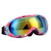 Dog Sunglasses Dog Goggles Pet Glasses UV Protection Winproof for Dogs Eyes Protection Red Lens Pink Blue Frame