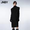 JNBY 2023 Winter Lapel Sleeveless Wool Coat