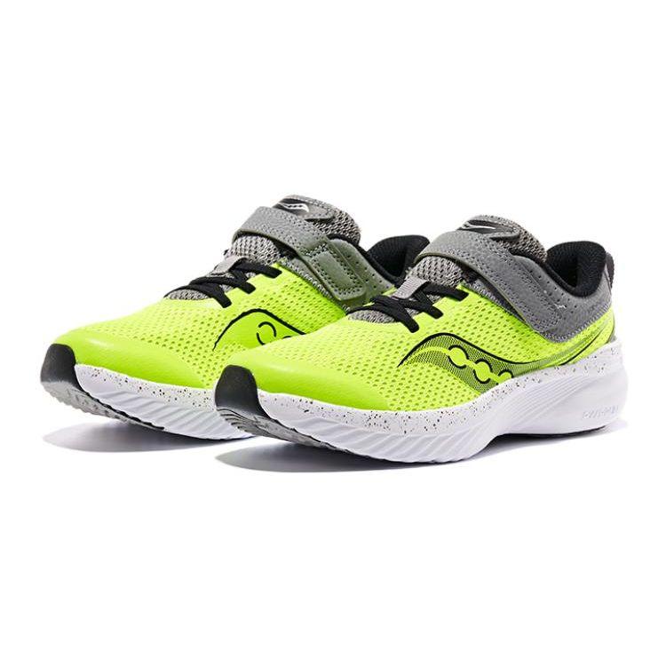 SAUCONY Kinvara 14 A/C Großer Kind Citronengrau Kinder-Sneaker Gelb SK266824