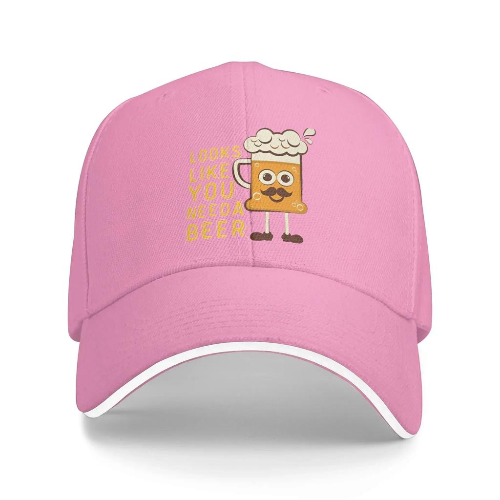 International Beer Day Baseball Cap Women Men Design Trucker Hat Spring Y2k Retro Hunting Camping Wholesale Baseball Caps
