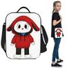 Jj Mikey Maizen Insulated Lunch Bag for Women Office Cooler Thermal Food Box Tote Portable Lunch Boxes Container