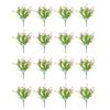 16Pcs Simulated Flowers Realistic Artificial Plants Home Decoration Faux Bouquet Indoor Outdoor Garden Balcony Terrace Decor