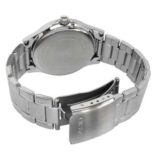 Reloj Analógico de Cuarzo para Hombre CASIO MTP-1381D-2AV Correa de Metal Azul Plateado Modelo de Ultramar