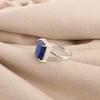 Blue Sapphire Gemstone 925 Sterling Silver Handmade Jewelry pretty Ring For Valentine's Gift RR-86-8