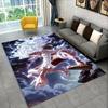 HD Anime One P-Piece Zoro Cartoon Teppich für Zuhause Wohnzimmer Schlafzimmer Sofa Fußmatte Dekor, Teppich rutschfeste Bodenmatte Geschenk