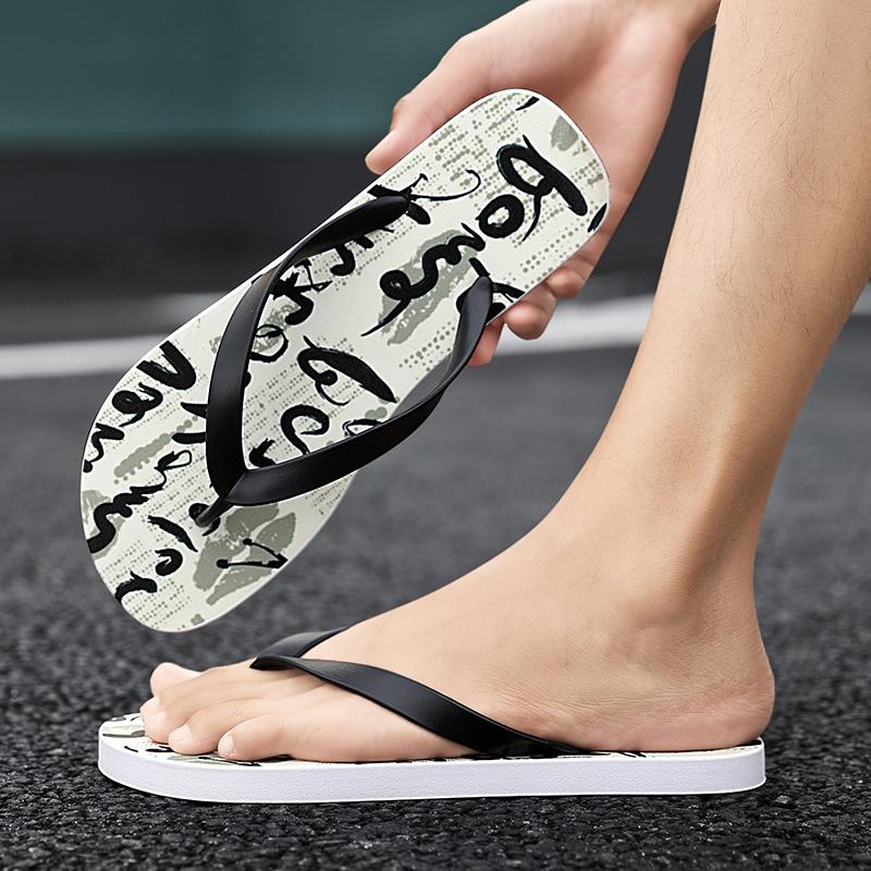 Летние парные тапочки. Летняя обувь для отдыха. Мужская пляжная обувь. Удобная мужская — фото 11