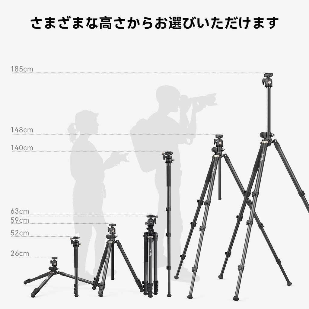 SmallRig CT200 Overview Camera Video Maximum Load Overhead 4 Lever Storage Case Quick Release Plate Weight Bag Compatible with SLR Small Rig 4288