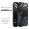 ABEEL Magnētiskais vāciņš iPhone 17 Air, TPU PC, Dzesējošs, Matēts, Telefona aizmugurējais vāciņš ar objektīva plēvi