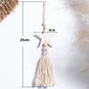 Boho Chic Wall Hanging Decor with Fringe for Home Office