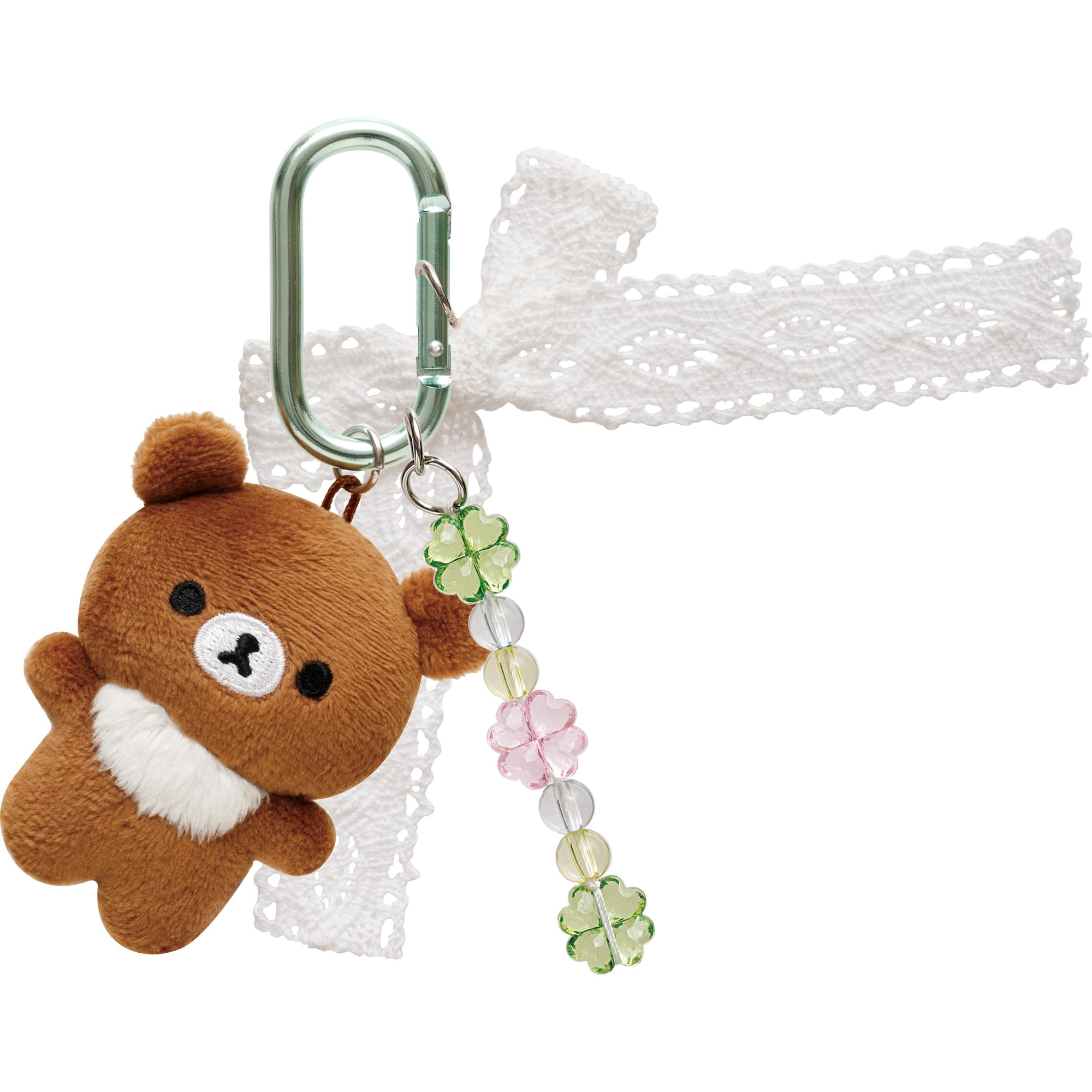 MV63601 Rilakkuma Kumakyun Dangling Plush Toy Chairoikoguma  Chairoikoguma s Days  -