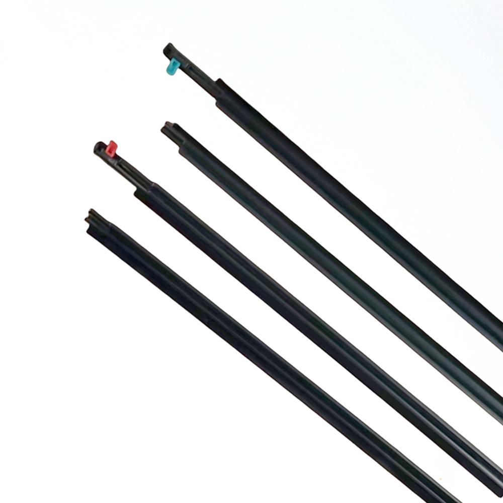 Black Water Deflector & Sealing Strip for Toyota Probox 2002-2014 Window Trim