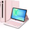 Keyboard Case for Samsung Galaxy Tab S10 FE / S9 FE / S9 / S8 / S7 10.9-inch/11-inch Tablet Case with Pencil Holder
