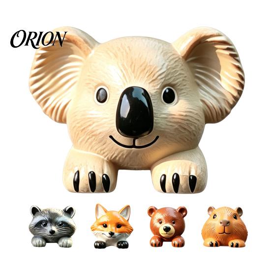 Car Scent Diffuser for Women Air Outlet Clip, Raccoon/Fox/Kangaroo/Polar Bear/Guinea Pig Shape, Universal Cute Animal Aromatherapy Fit Ornament, Clip