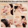 New Pink Massage Comb Multifunctional Blood Circulation Body Meridian Massage Anti-Static Scraping Scalp Massage Tool