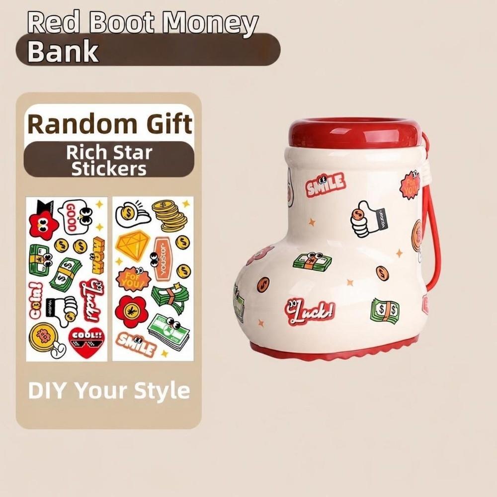 Cute Money Saving Box Cottage Shaped Savings Piggy Bank House Shaped Piggy Bank Home Decoration