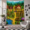 Wall TapestryStardew Valley Art Hanging Cloth Decorative Background Cover for Room Decoration