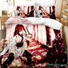 3D Print Fairy Tail Anime Bedding Set Duvet Cover Bed Set Quilt Cover Pillowcase Comforter King Queen Size Boys Adult Bedding