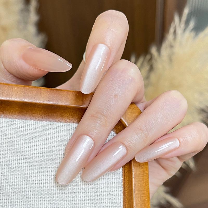 

Градиєнтні золотисті фольговані знімні наклейки для нігтів - Осінньо-зимова колекція