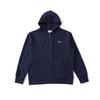 Felpa con cappuccio unisex ricamata French Crocodile con logo a forma di pesce