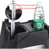 Car Rear Seat Water Cup Holder, Black For Jeep Wrangler JL JT 2018+  Accessories