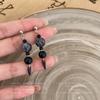 Vintage-style long tassel earrings for women, light luxury with a high-end feel, niche temperament, new Chinese-style earrings