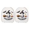Halloween Ghosty Pumpkin Toilet Cover Stickers Waterproof Pumpkin Ghosty Toilet Lid Decals Halloween Bathroom Decors
