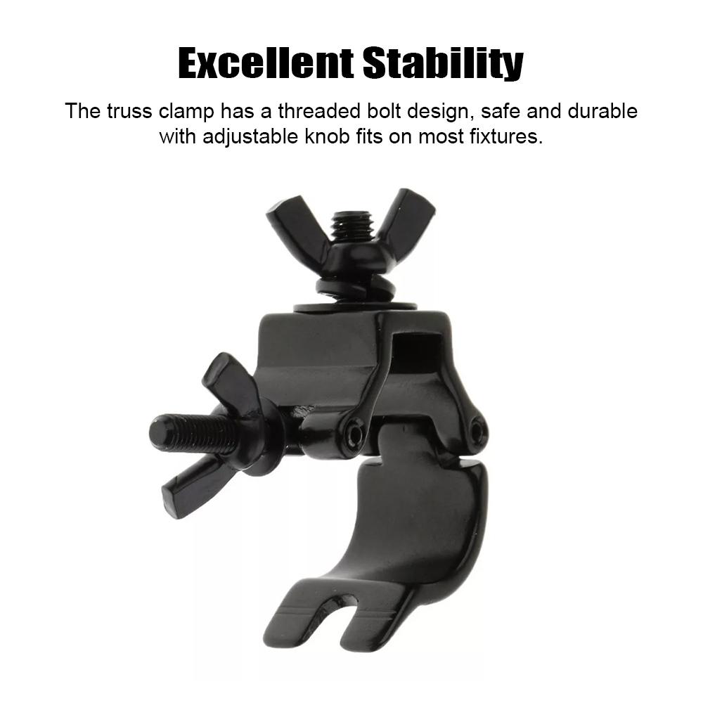 Aluminum Stage Light Hook Truss Clamp Heavy Duty Stage Light Clamp 0-Shaped Moving Head Light Truss