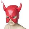 Halloween Dress Up Devil Bondage Mask Slave Head Hood Half Enclosed Fun Headgear Masks Sex Game For Couples Sex Toys for Couples