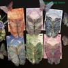 [CL]10Pcs 3D Hollow Colorful Butterfly Wall Stickers PET Waterproof Decorative Stickers For Scrapbooking DIY Home Wall Journal