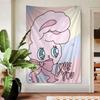 Cute Esther Bunny Rabbit Cartoon Tapestry Wall Hanging Decoration Household Home Decor