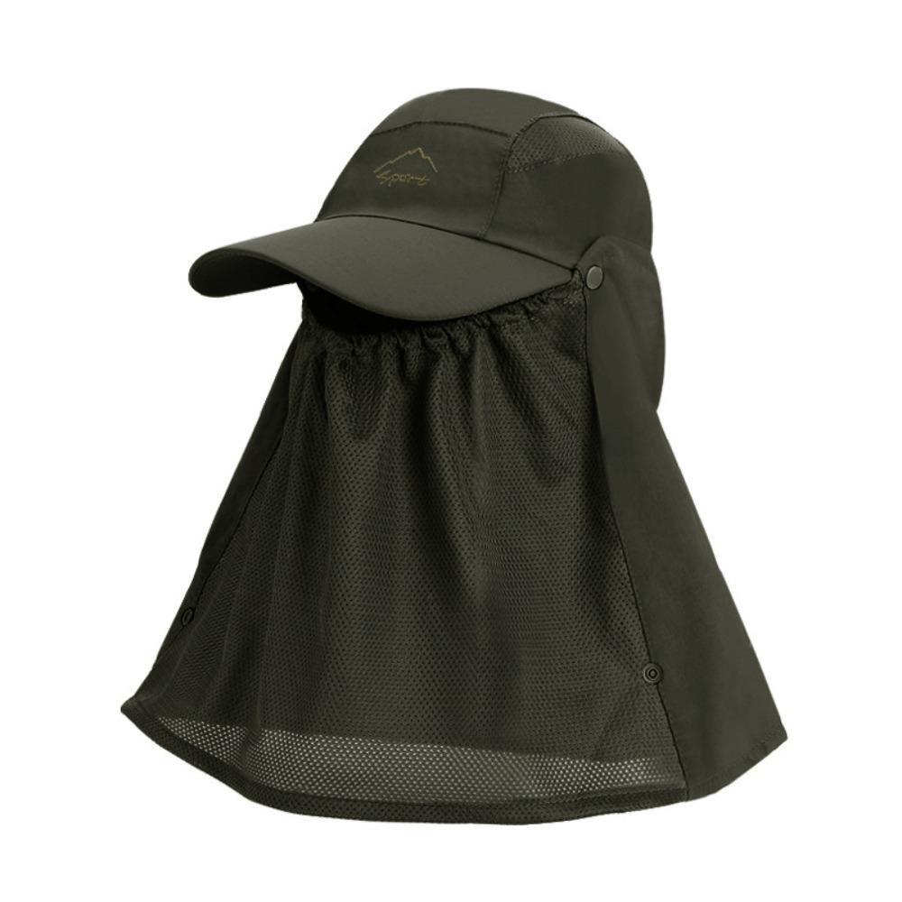 Protection Face Neck Fishing Sun Hat Breathable Fisherman Cap Portable Sunshade Hat  Summer