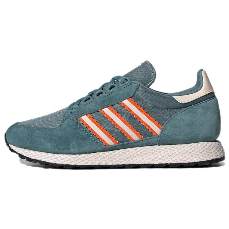 

adidas Originals Forest Grove Teal Orange White Unisex Retro Running Sneakers EF5467 44