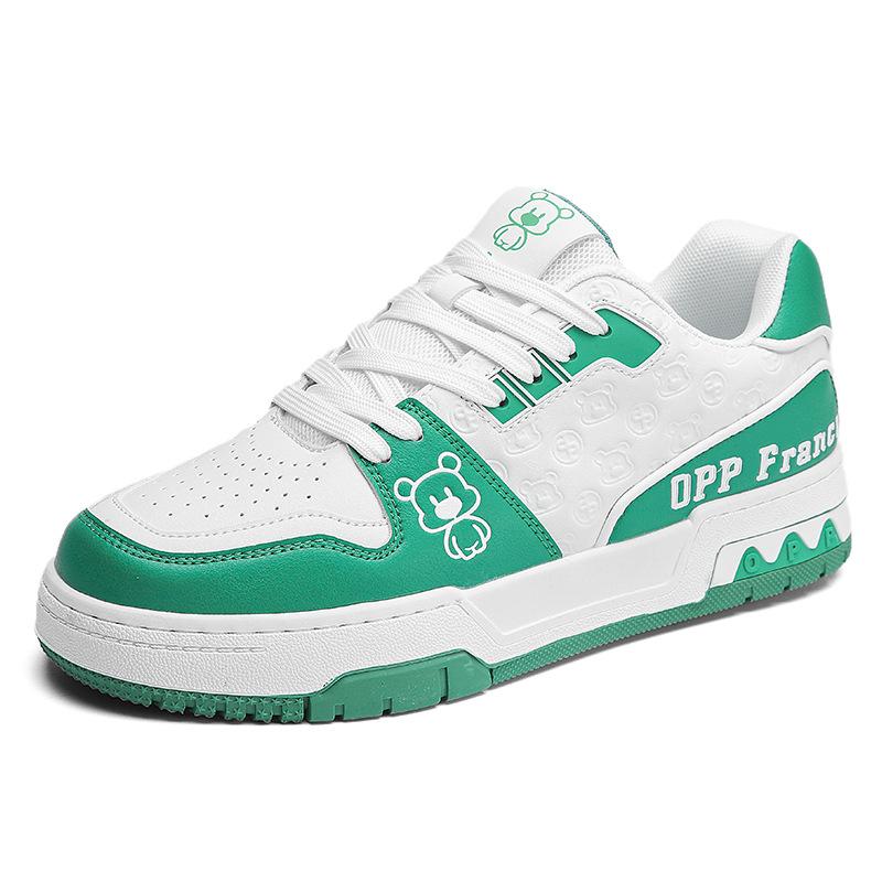 

Туфли на пластинах для пар, повседневная модная спортивная белая обувь на шнуровке в стиле ретро 44