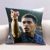 JJude BBellingham Football  Doublesided print Pillow Case Pattern Printed Pillowcase For Living Room Sofa Cushion Cover