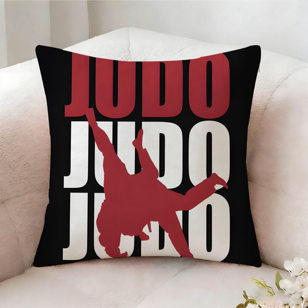 Judo Fashion Pillow Case Pillowcase, Double-Sided Printed, Sofa Cushion, Bedroom Headboard Pillow