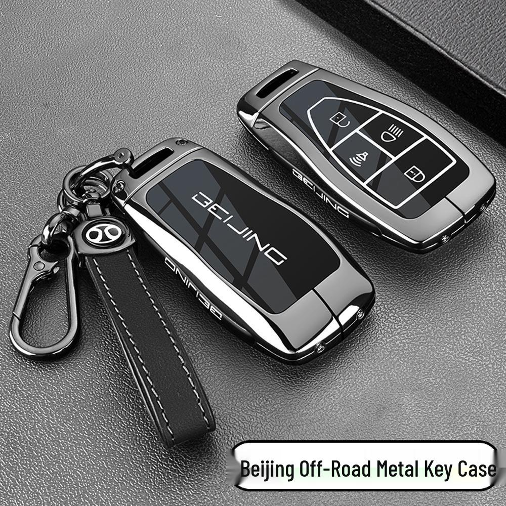 Beijing BJ Key Cover for BJ40, X7, BJ30, BJ60/80/90, Thunder Keychain Shell for Men