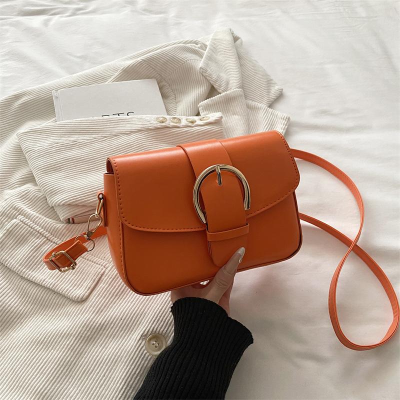 Women Fashion Simple Single Shoulder Crossbody Small Square Armpit Commute Bag
