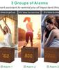 Wooden Digital Alarm Clock with Temperature Sound Control Electronic Clocks Desktop USB/AAA Powered Desperadoe LED Bedside ClocK