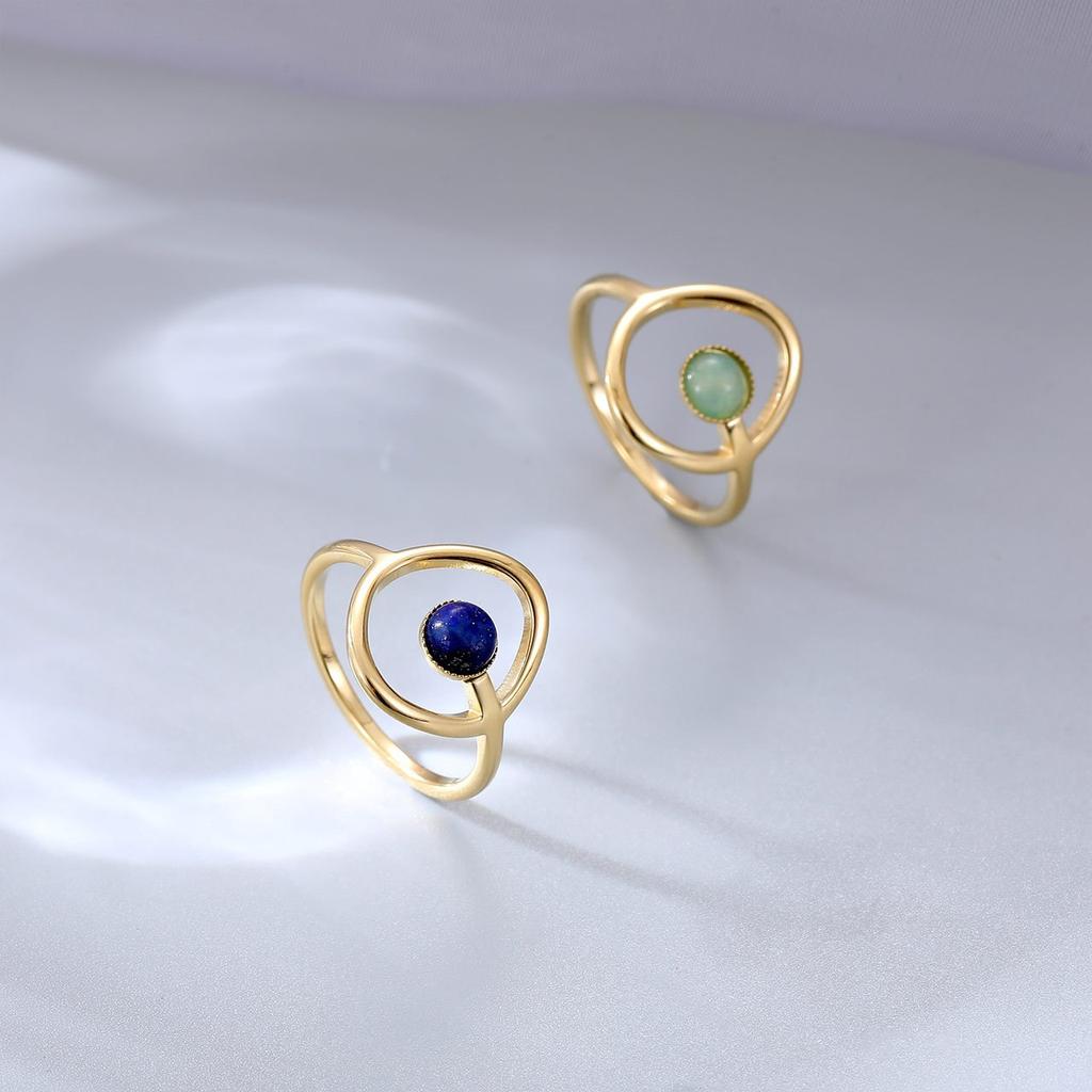 2023 New Titanium Steel Ring European And American Fashion Bazhu Ring