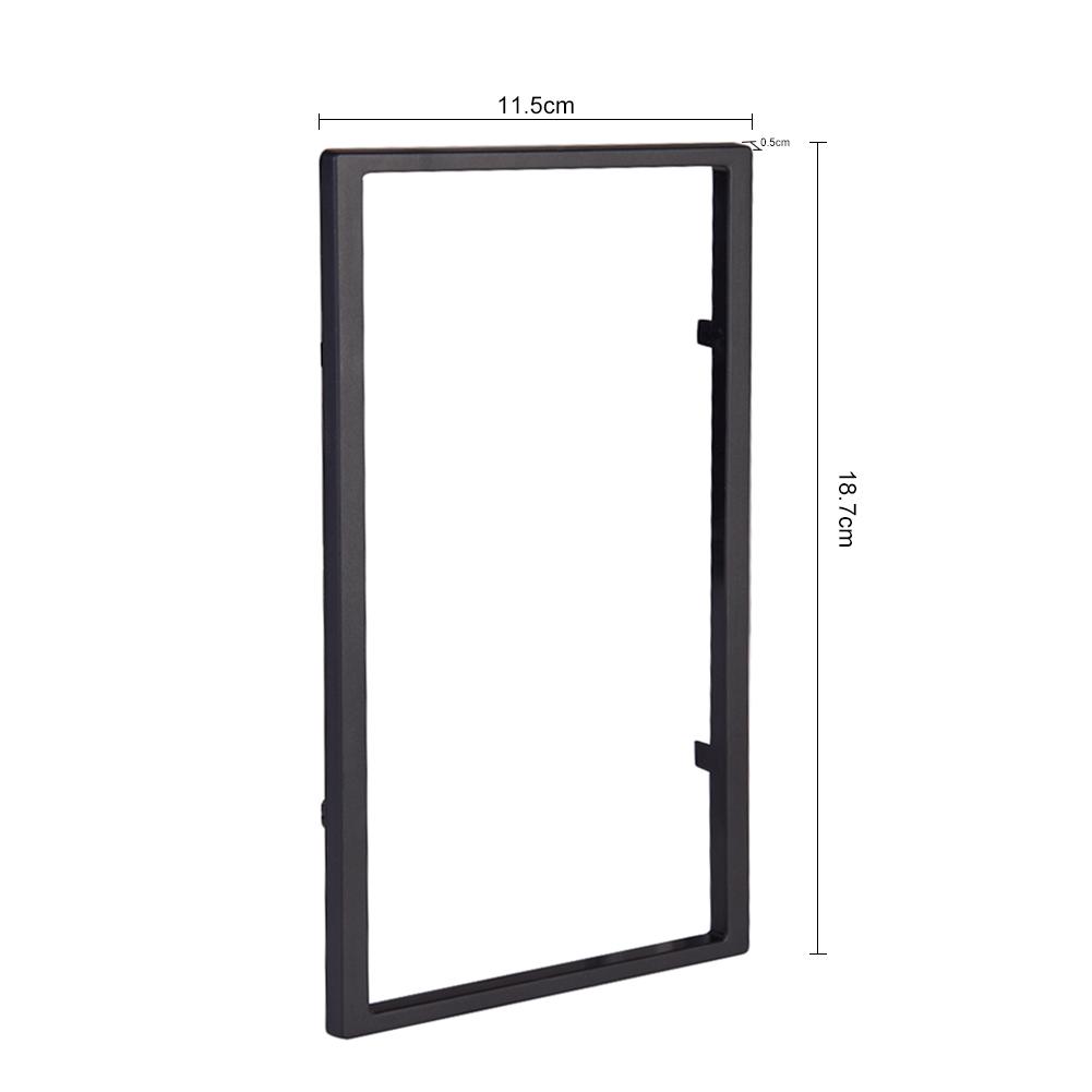 100 MM/3.94 Inch Frame Universal 2 Din Car Radio MP5 Installation Accessories 2019 The New