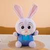 New Zootopia Judy Hopps Nick Wilde Plush Toy Doll Fox Bunny Stuffed Animal Cushion Pillow Gift for Kids Children Birthday Party