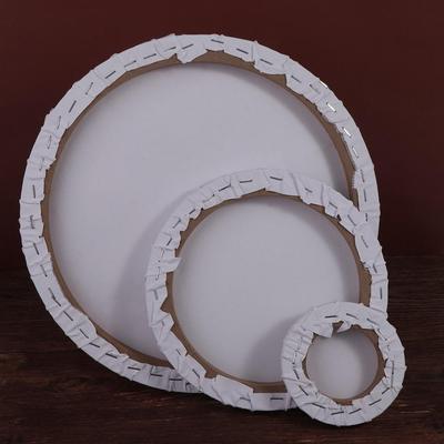Blank Wooden Painter for Artist Thicken Circle Canvas Picture Frame Painting Board Drawing Board