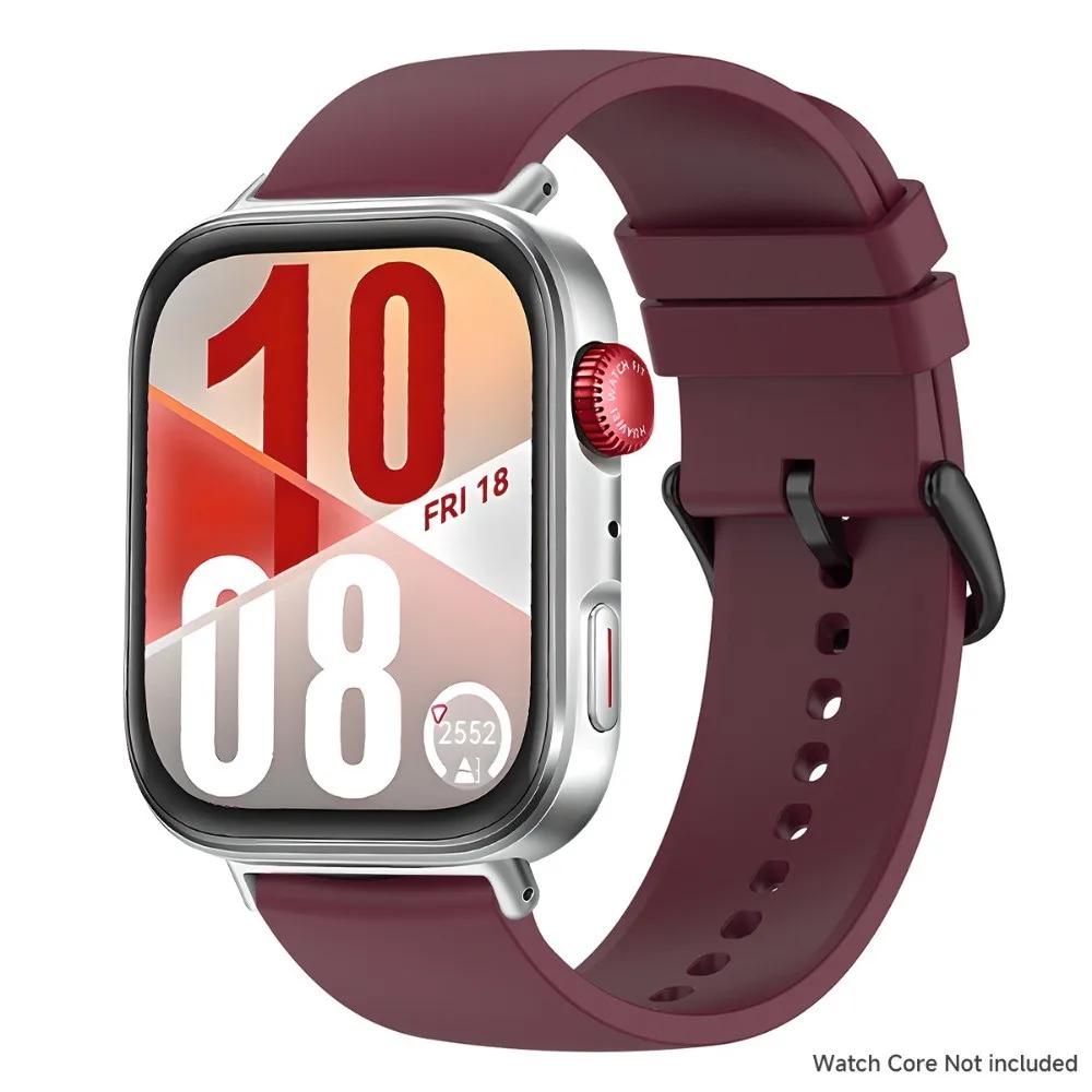 Silikonarmband för Huawei Watch Fit4/4 Pro Armband Smartklocka Ersättningsarmband för Huawei Watch Fit3/2/1 Ersättning