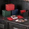 Fit 100 Single Sleeved Trading Card Deck Box Flip Cover Game Cards Storage Box  Sports Cards